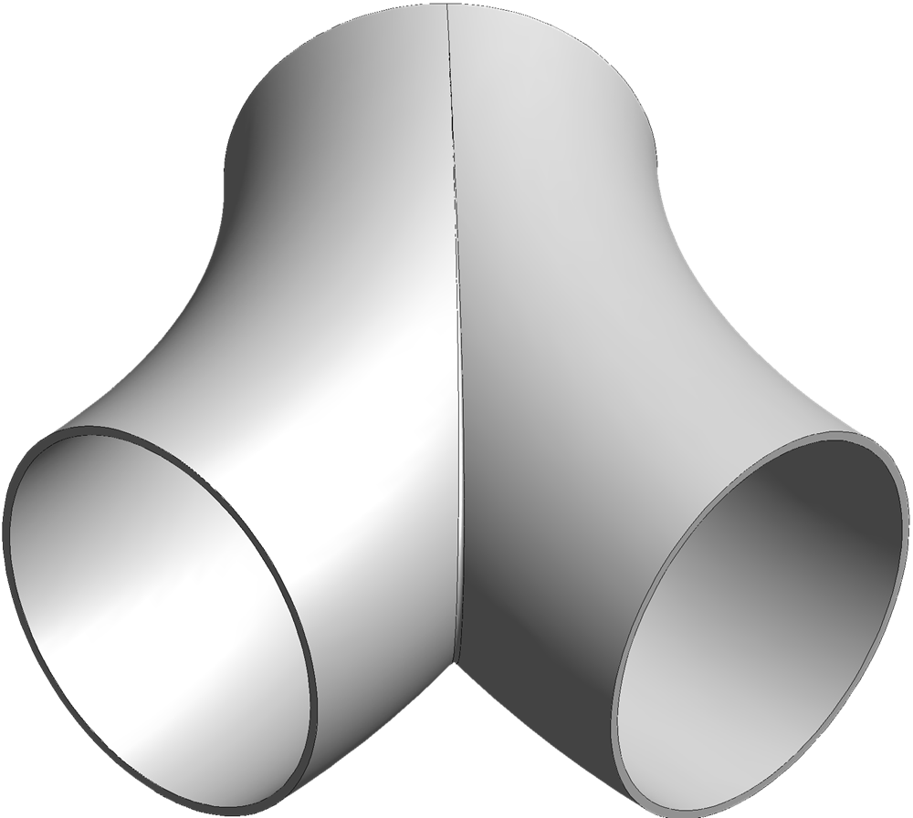 45° (Typ 5D) 45° (Typ 5D) - 114 Edelstahl Schweißformteile von Varinox