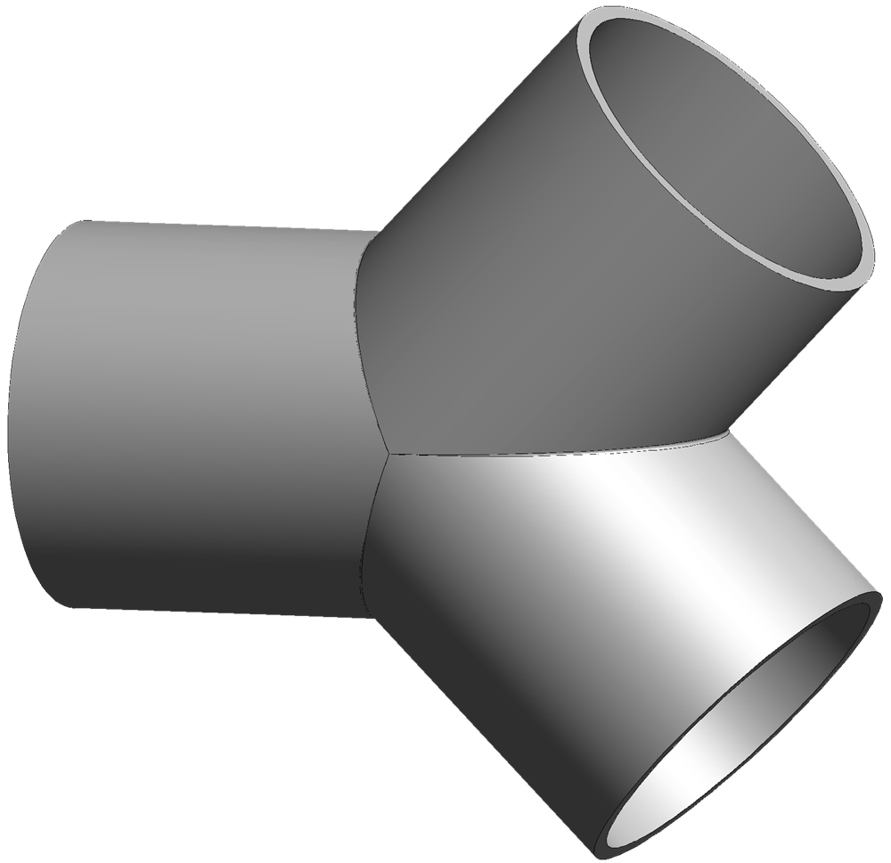 Y-Stück Y-Stück - 116 Edelstahl Schweißformteile von Varinox