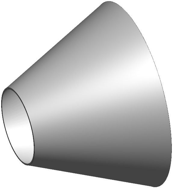 DN > 200, Blechabwicklung