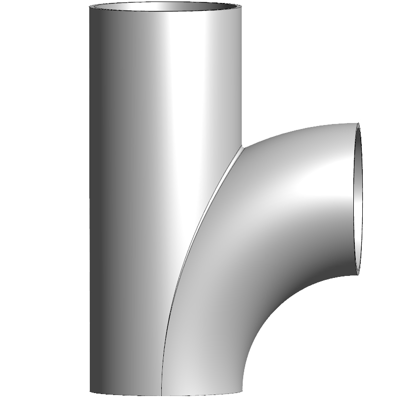 mit gleichem Abzweig