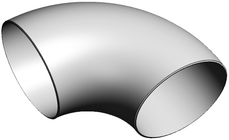 2D 90° 2D 90° - 57 Edelstahl Schweißformteile von Varinox