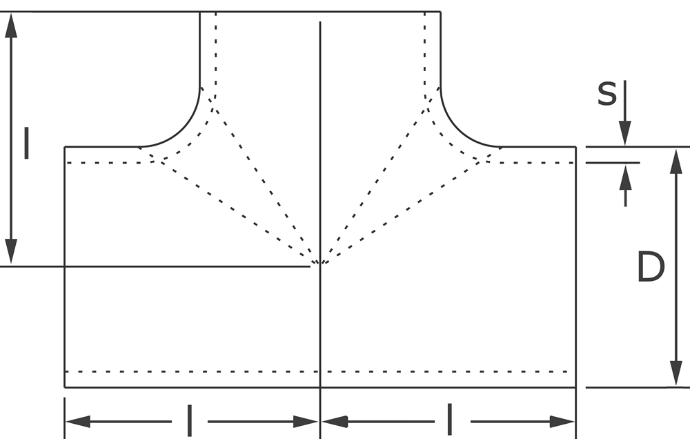DIN EN 10253-4 EN 10253-4/A - 7 Edelstahl Schweißformteile von Varinox