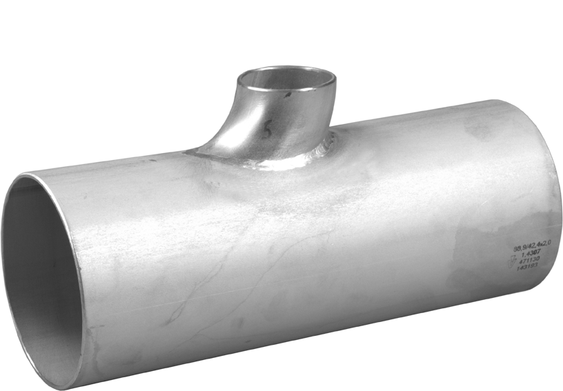 mit reduziertem Abzweig mit reduziertem Abzweig - 79 Edelstahl Schweißformteile von Varinox