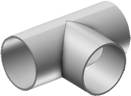 DN > 200 - eingeschw. Abzweig DN > 200 - eingeschw. Abzweig - 79 Edelstahl Schweißformteile von Varinox
