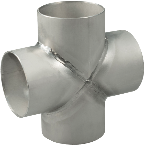 Kreuzstück - Kreuzstück Edelstahl Schweißformteile von Varinox